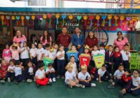 El Gobierno Municipal, mediante la Dirección de Ecología y Medio Ambiente, llevó a cabo el taller didáctico “Jugando Aprendemos a Separar Residuos” en el Jardín de Niños “El Principito”.