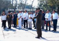 Guillermo Reyes Espronceda participa en el reconocimiento del Día del Ejército Mexicano