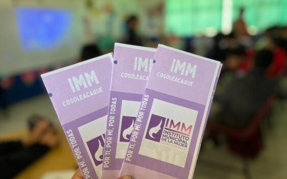 Conmemora Cosoleacaque el Día Naranja con actividades de sensibilización estudiantil