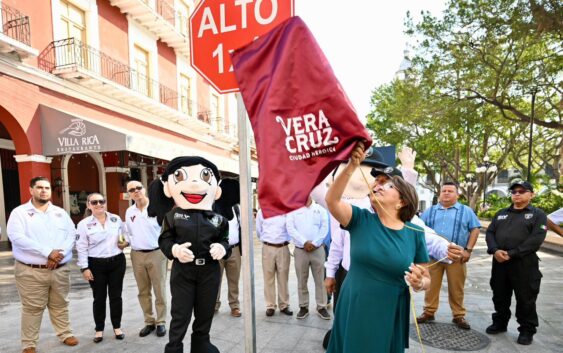 Implementa gobierno municipal de Veracruz programa de circulación “1×1” en cruceros