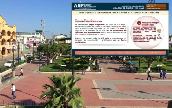 Más de 13 millones sin comprobar: ASF revela inconsistencias en Acayucan