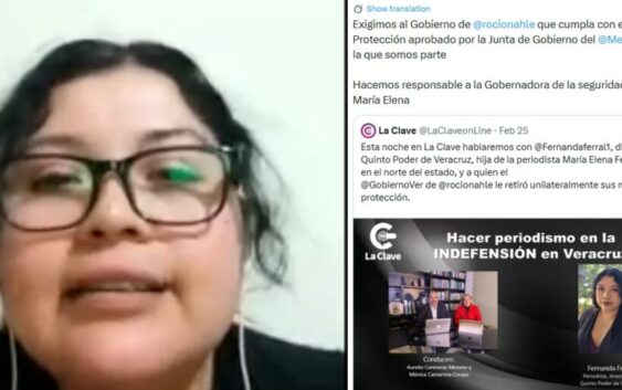 “Yo que tú me pongo a practicar el uso de armas, porque seguro irán por ti”: amenazan a periodista Fernanda de Luna Ferral