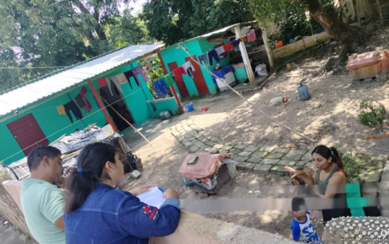 En atención a un reporte ciudadano que se publicó en redes sociales, personal del Gobierno Municipal acudió al domicilio ubicado en la colonia Obrera para dar respuesta.