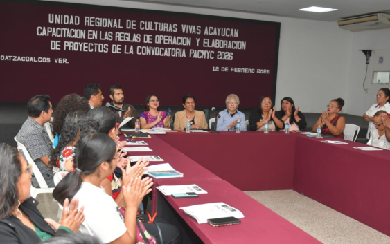 Fortalecen en Coatzacoalcos la política cultural con capacitación rumbo al PACMyC 2026