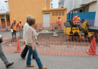 La alcaldesa de Veracruz supervisó los trabajos de la primera etapa del Programa Municipal de Bacheo, que avanzan