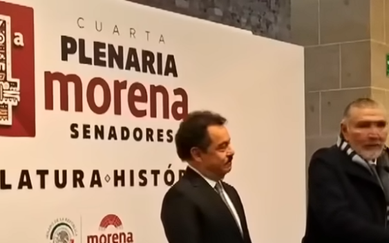Adán Augusto deja coordinación de Morena en el Senado; lo sustituye Ignacio Mier