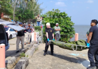 Luego de 72 horas, recuperan cuerpo de una persona que cayera del puente Coatzacoalcos I, en las inmediaciones de los muelles de Pemex..