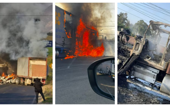 Narcobloqueos paralizan Jalisco, Michoacán, Tamaulipas, Guanajuato, Colima, Nayarit y Aguascalientes (en zonas controladas por el CJNG)