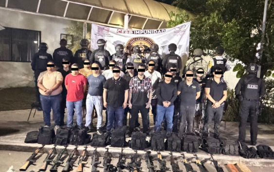 SSP, FGE Y FGR HACEN VALER EL ESTADO DE DERECHO EN TAPACHULA