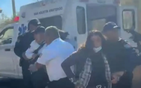 Se llevan a la alcaldesa de San Agustín Amatengo, la rescataron y ya hay detenidos