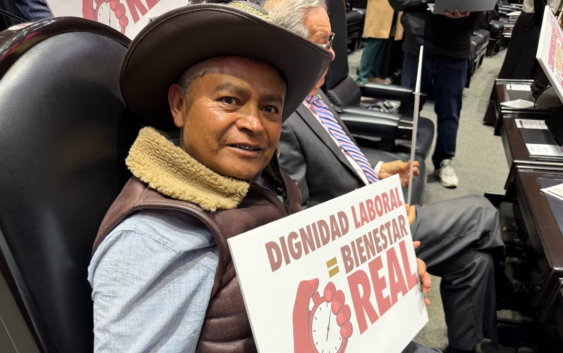 Luis Morales, comerciante e indígena otomí, toma el lugar de Sergio Mayer en la Cámara de Diputados