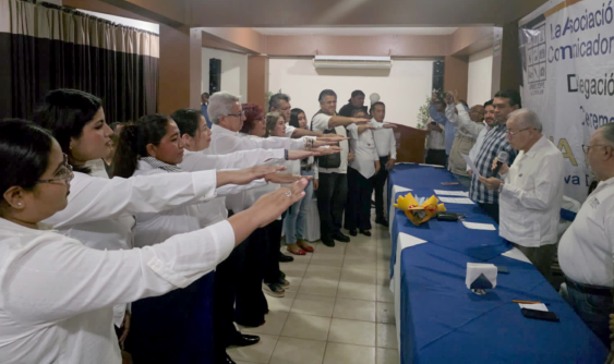 𝗔sume Maritza Pulido Tejeda la presidencia de AMECOPE Delegación Acayucan