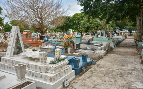 “Ya tenemos panteón nuevo”: anuncia Pedro Miguel Rosaldo