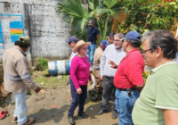 Gobierno de Pedro Miguel repara fuga histórica de agua potable en la colonia Tierra Nueva