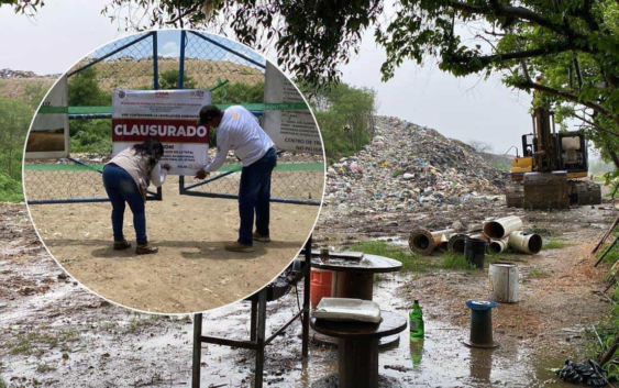 Tras clausura de relleno sanitario en Acayucan; estos municipios son afectados