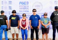 FFG de Oaxaca aprehendieron a presidente municipal, síndica, y dos policías de Ipalapa