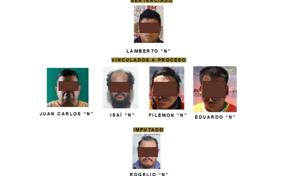 FGE reporta en Tihuatlán sentencia condenatoria, así como vinculaciones a proceso en Acayucan, Veracruz y Calcahualco