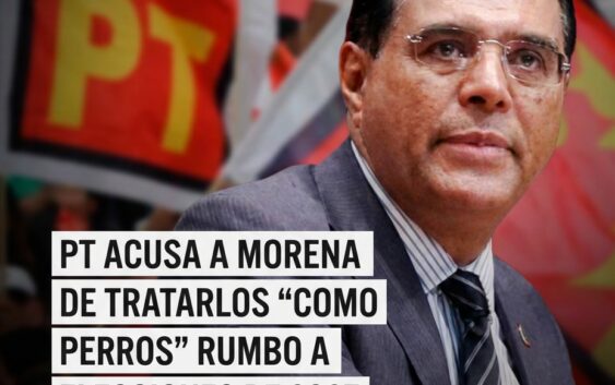 PT lanza advertencia a Morena  rumbo a 2027 