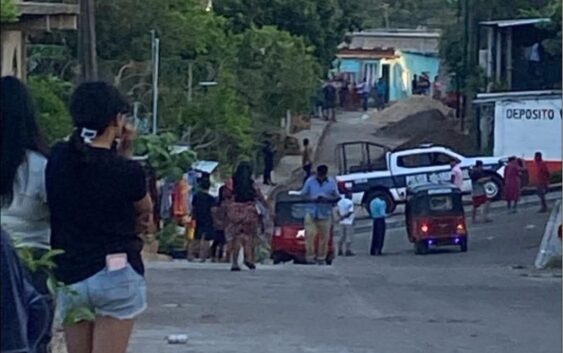 SOTEAPAN: MENOR RESULTÓ HERIDA POR ARMA DE FUEGO, POR PARTE DEL GUARDAESPALDA DEL ALCALDE SÓSIMO LÓPEZ