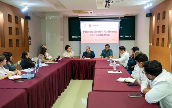 Encabezan Primera Sesión del COPLADEMUN en Minatitlán