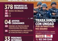 Resultados óptimos en seguridad en Minatitlán