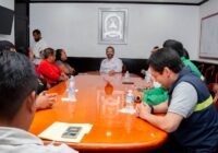 Anuncia Pedro Miguel Rosaldo saneamiento por derrame de hidrocarburo en costas del Golfo de México