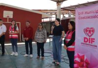 DIF Coatzacoalcos impulsa hábitos saludables en primaria Margarita Maza de Juárez por el Día Mundial contra la Obesidad