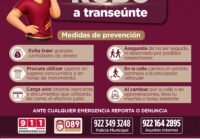 Medidas de prevención contra el robo a transeúnte