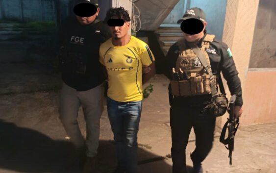 Detiene PM a homicida en Agua Dulce