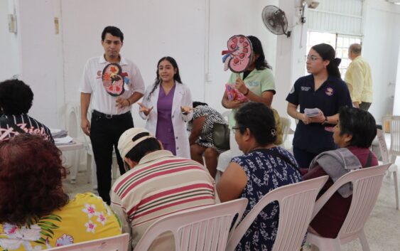 DIF Coatzacoalcos refuerza prevención de enfermedades renales en el Día Mundial del Riñón