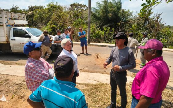 Detecta CMAS fuga en línea de 18 pulgadas y realizará trabajos de reparación para mejorar el suministro en el poniente