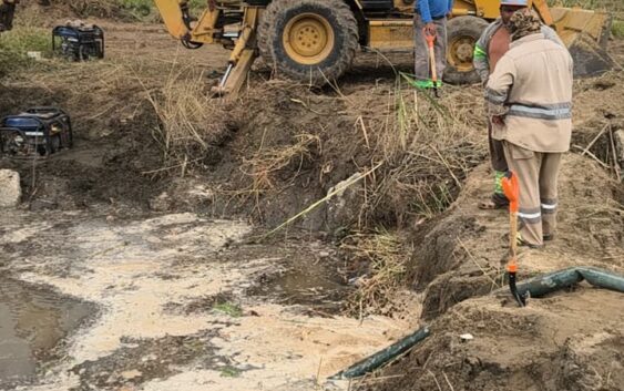 Reapertura CMAS tanque poniente tras reparación de fuga; el servicio de agua se restablecerá de forma gradual