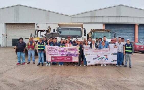 Retiran 49 toneladas de desechos en Segunda Jornada de Eliminación de Criaderos en Coatzacoalcos