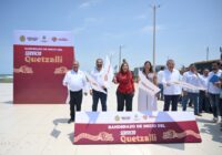 Arranca nueva era del transporte en Coatzacoalcos: Nahle y Rosaldo dan banderazo a 60 camiones híbridos