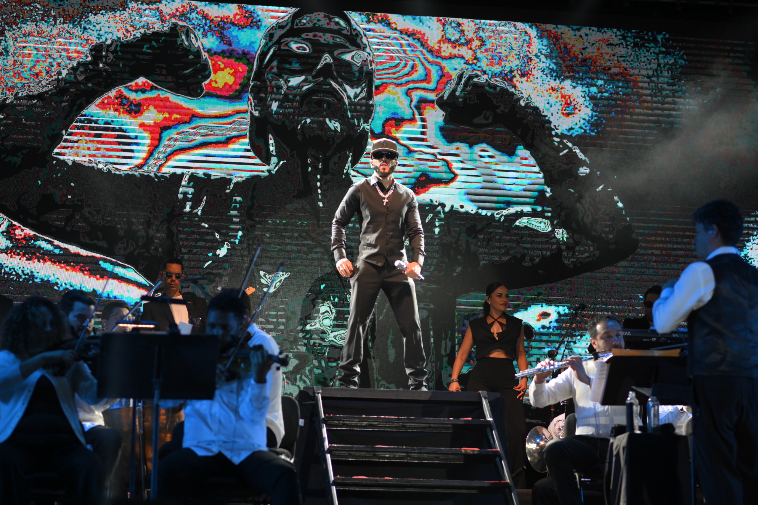 Sinfónico y explosivo: Yandel arrasa en la Expo Feria Coatza 2026