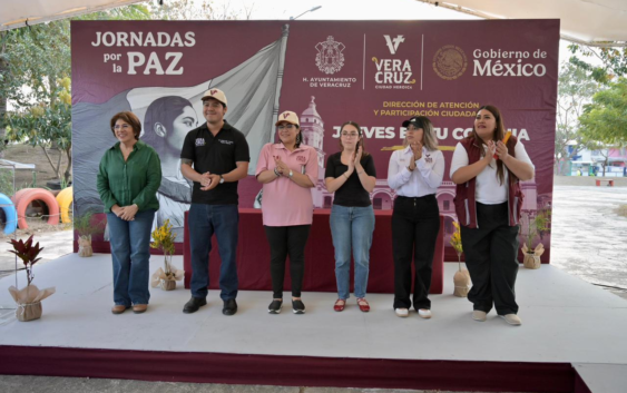 Gobierno en territorio mejora espacios y entorno urbano en Los Volcanes