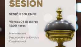 Sesión Solemne, Congreso del estado