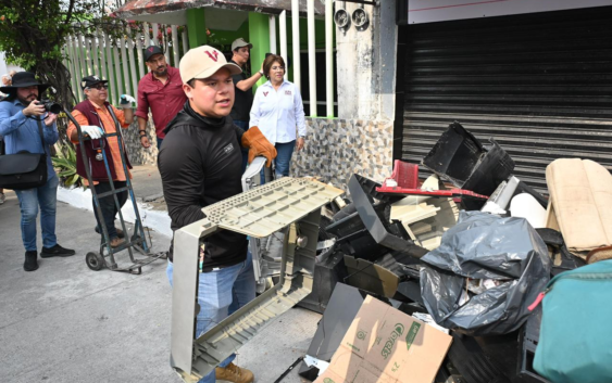 Recolectan 150 toneladas de desechos en la colonia Adolfo López Mateos