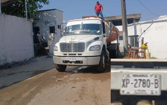 Mantiene CMAS rehabilitación de la línea de 18 pulgadas y refuerza abastecimiento con pipas en el poniente de la ciudad