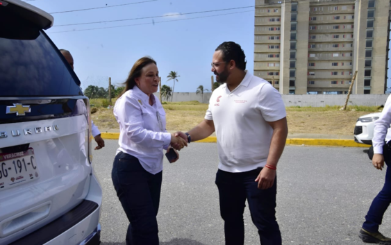 Reconoce gobernadora Rocío Nahle trabajo del alcalde Pedro Miguel Rosaldo en Coatzacoalcos