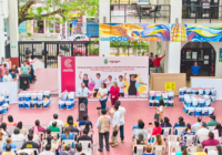 Arranca Pedro Miguel Rosaldo y Margarita Santopietro programa de apoyo a escuelas en Coatzacoalcos
