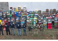 Aseguran 193 máquinas tragamonedas en el municipio de Córdoba