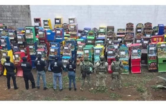 Aseguran 193 máquinas tragamonedas en el municipio de Córdoba