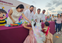 En emotivo Desfile de la Primavera 2026, participan más de 2 mil 200 niños y niñas en Coatzacoalcos