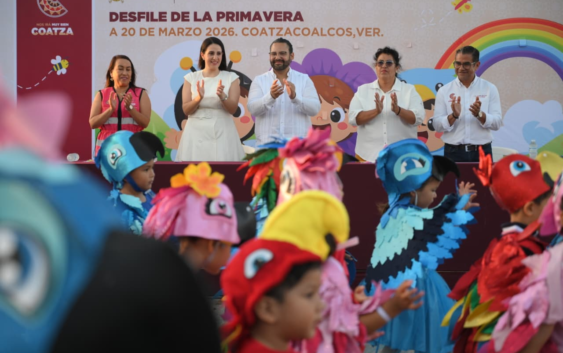 Magia, música y color en el ‘Desfile de Primavera 2026’ en Coatzacoalcos