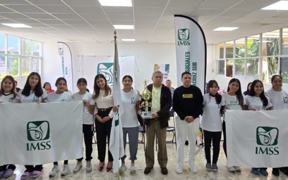 Abanderan titular del IMSS Veracruz Sur a selección Femenil Sub-21