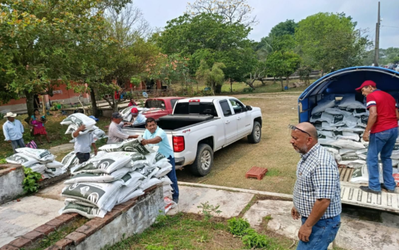 Se llevó a cabo la primera entrega de fertilizante en Otapa