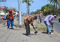 Intensifica Ayuntamiento de Veracruz acciones de limpieza de canales y mantenimiento vial para mejorar el entorno urbano