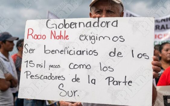 Pescadores exigen pagos tras derrame en Golfo
