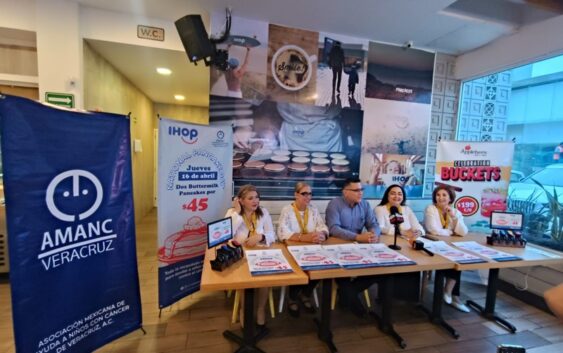 Impulsan IHOP y AMANC Veracruz la solidaridad en la lucha contra el cáncer infantil